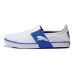 Мокасины puma eco lite белые с синим